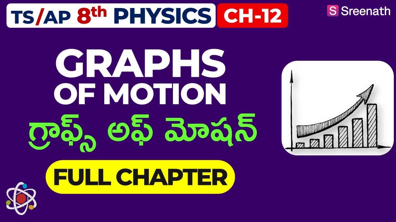 Graphs of Motion: Full Chapter in తెలుగు | TS/AP Class 8 Physics | Chapter 12 | Sreenath Academy