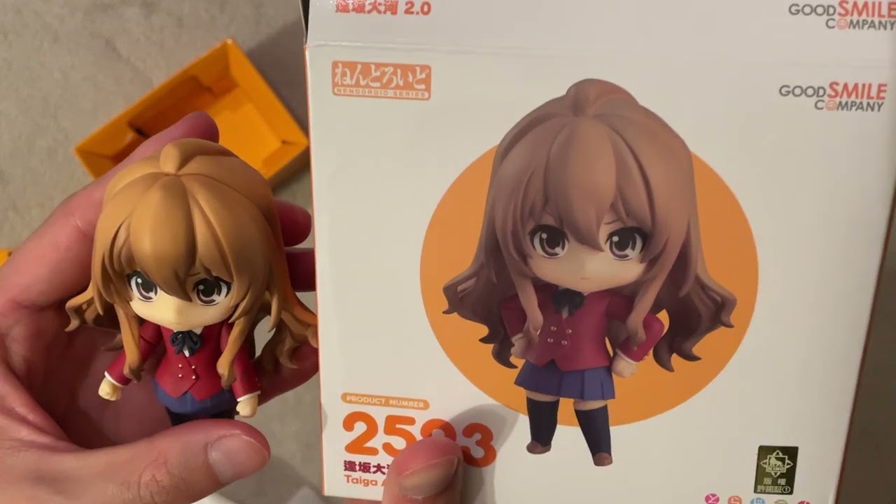 Toradora! Taiga Aisaka 2.0 Nendoroid Unboxing
