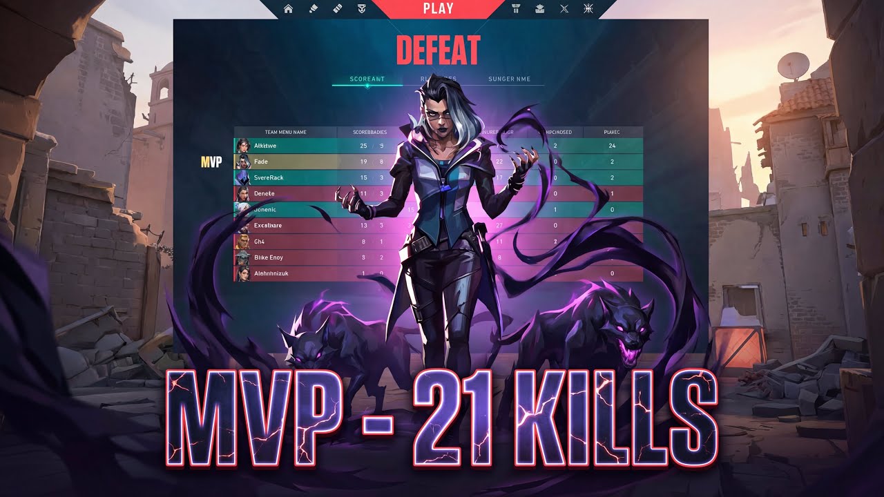 Я РАЗОРВАЛ ИХ! 21 КИЛЛ, FADE MVP... и БЕЗПОЛЕЗНО. | Valorant Тильт