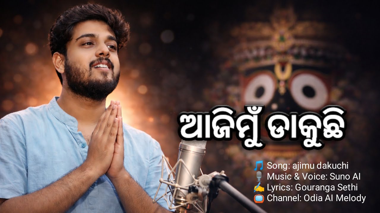ଆଜି ମୁଁ ଡାକୁଛି ହେ କଳା ଠାକୁର | Aaji Mu Dakuchi He Kala Thakur | Odia Jagannath Bhajan odia Ai melody 