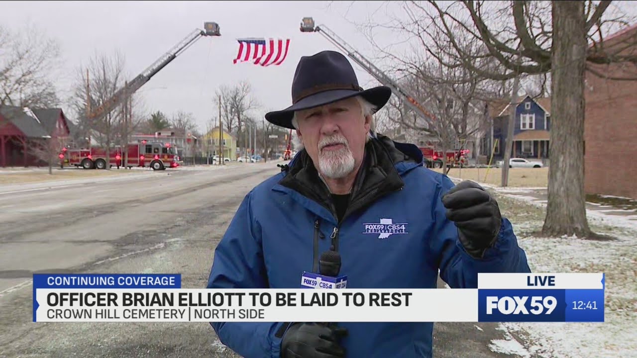 Officer Brian Elliott to be laid to rest