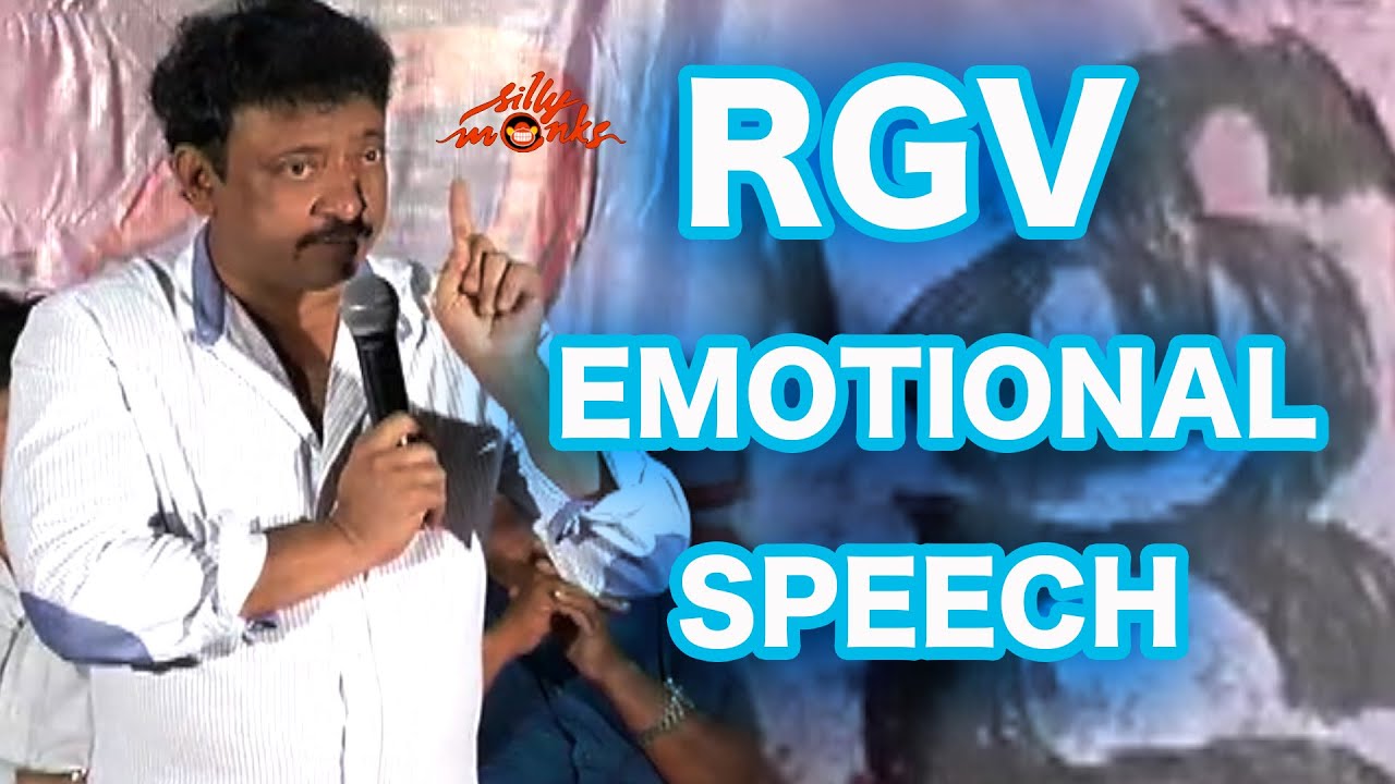 RGV Emotional Speech - Ram Gopal Varma Apologizing Media - Ice Cream Controversy | Silly Monks