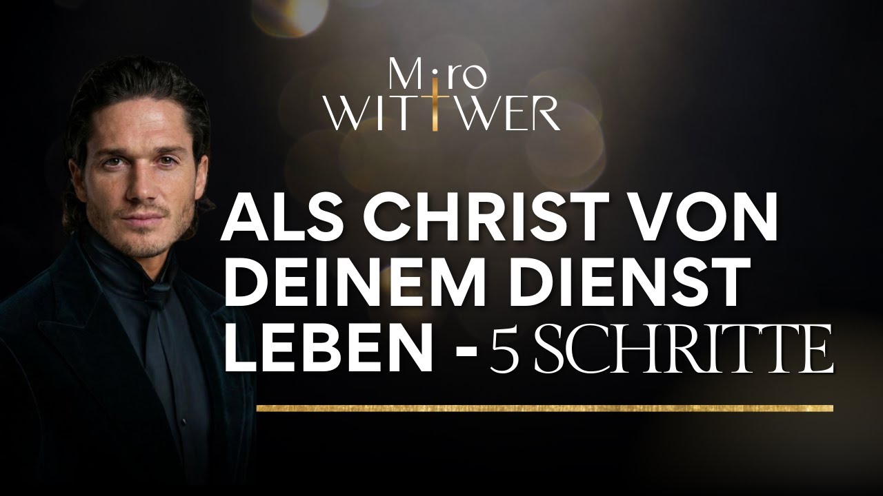 Wie kannst du als Christ von deinem Dienst leben - 5 Schritte zum Erfolg
