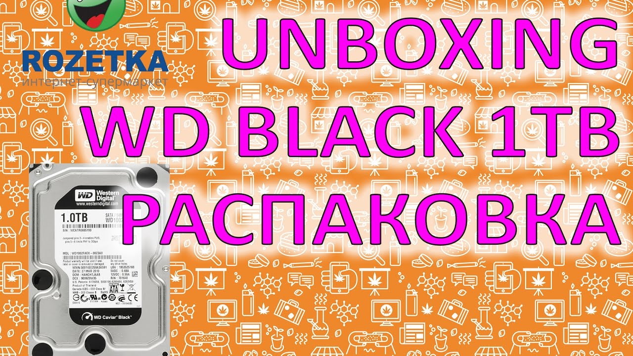 Жесткий диск Western Digital Black 1TB 7200rpm 64MB WD1003FZEX 3.5 SATA III