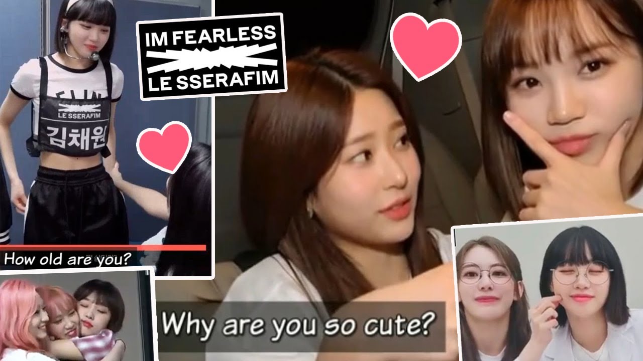 #LESSERAFIM - Kim Chaewon / Baby Leader 🐯🌸 #izone #Sakura #Minju #Eunbi #Yujin 💕