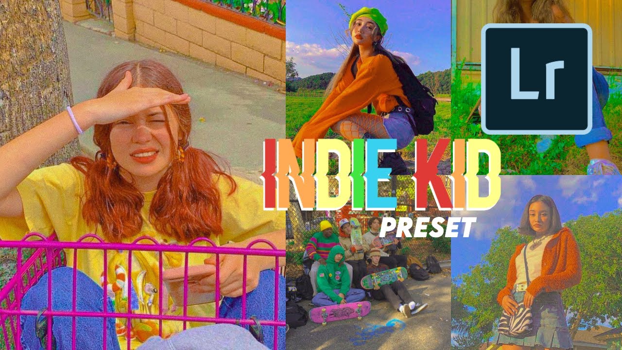 Indie Kid Preset Tutorial | 90s aesthetic | Free DNG | Lightroom