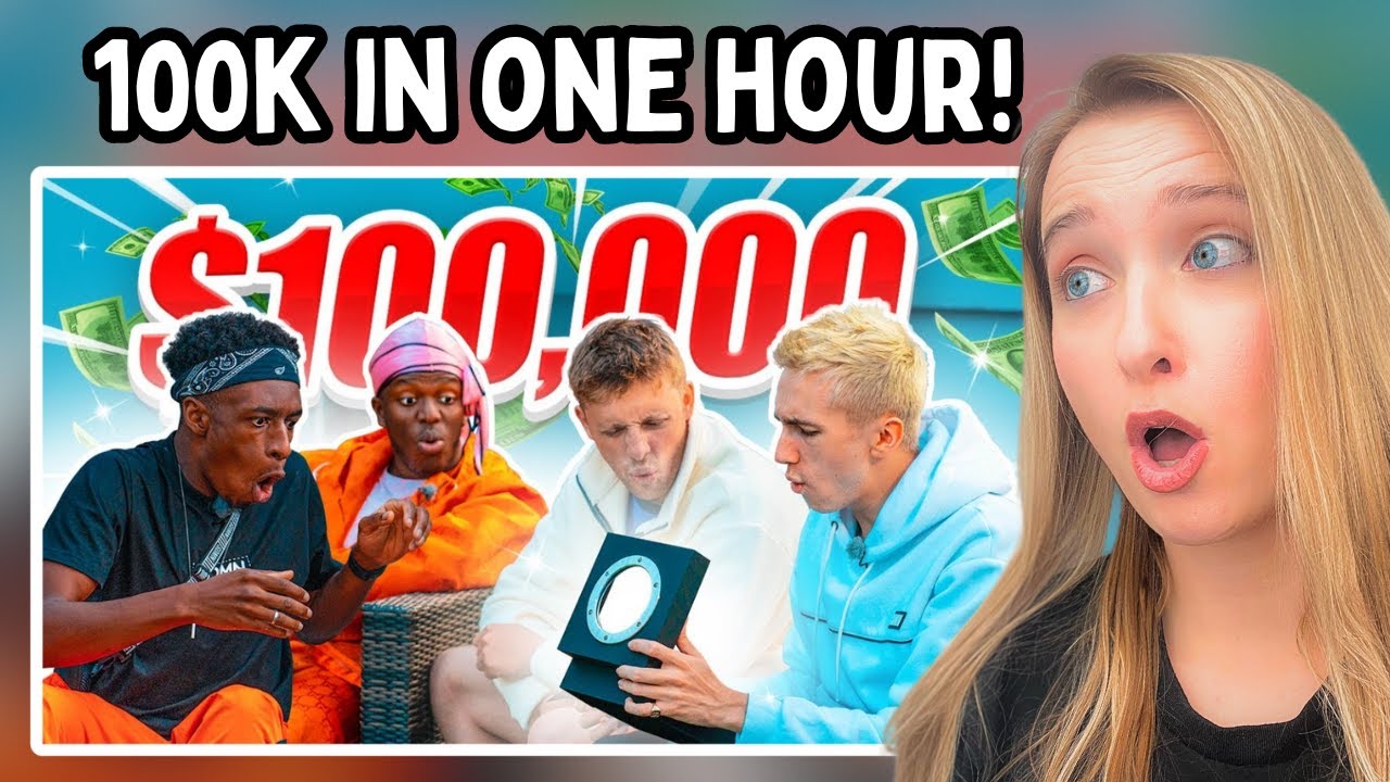 Reaction to SIDEMEN spend $100,000 on eachother in 1 hour