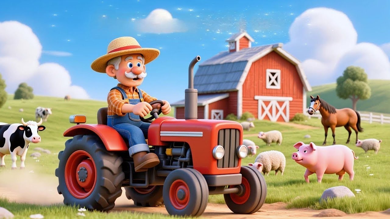 У старого Макдональда была ферма | Весёлые приключения для детей