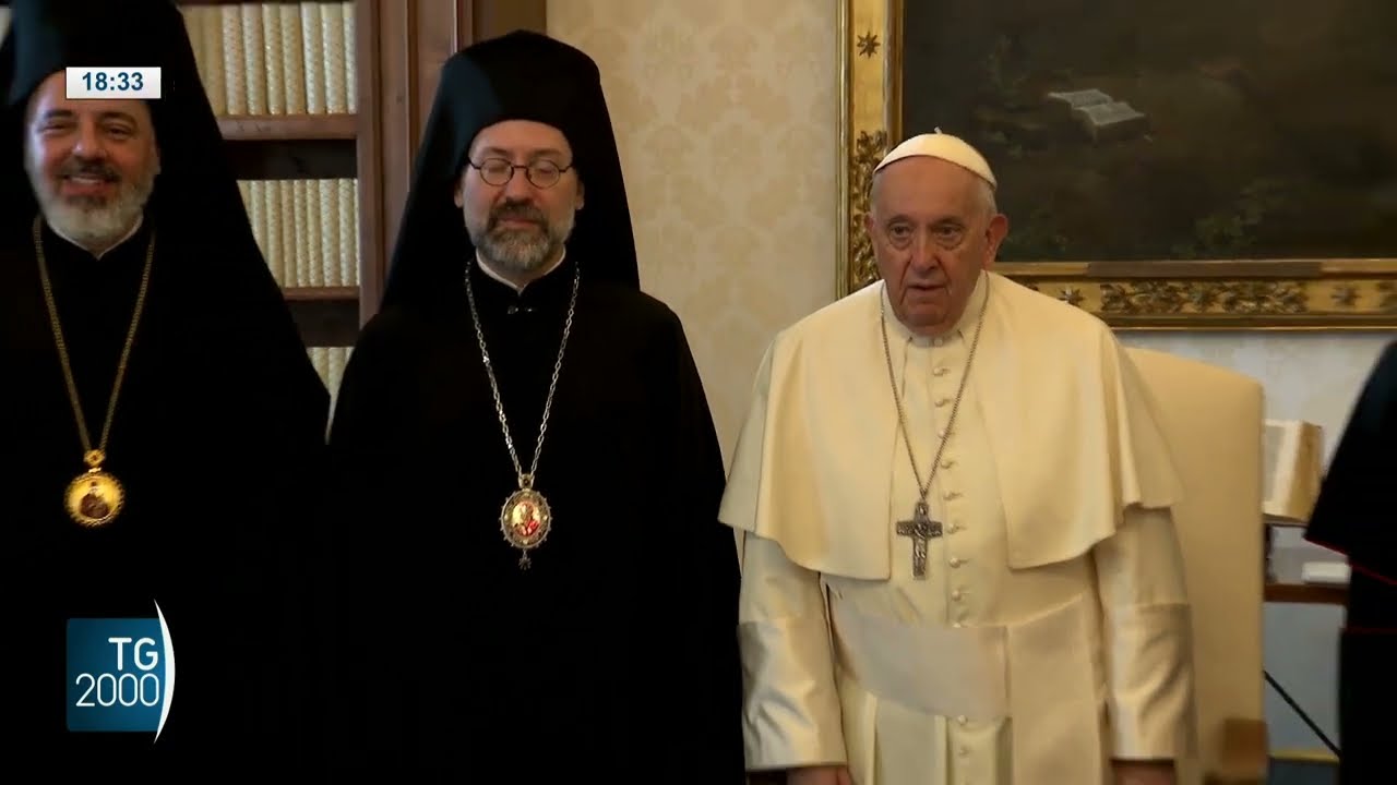 Il Papa riceve delegazione Costantinopoli: la guerra è un disastro