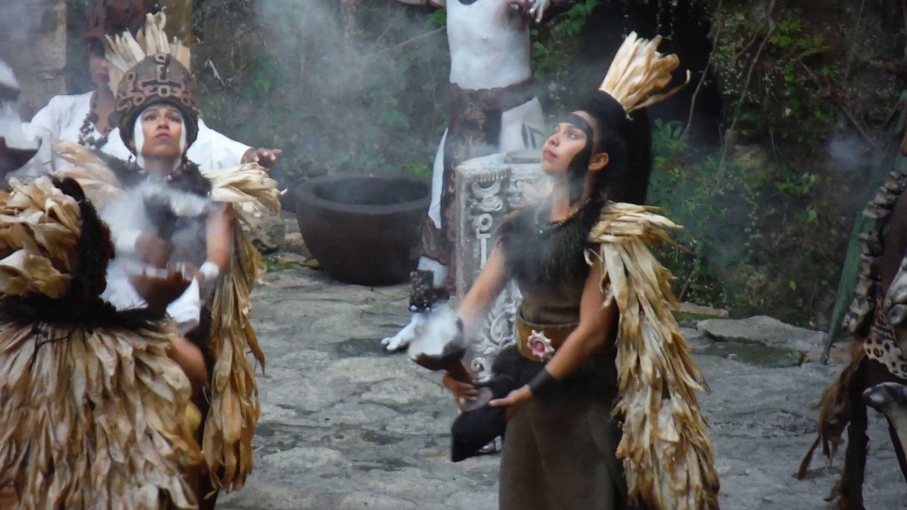 Pre-Hispanic Maya Dances , Xcaret, Riviera Maya 2016