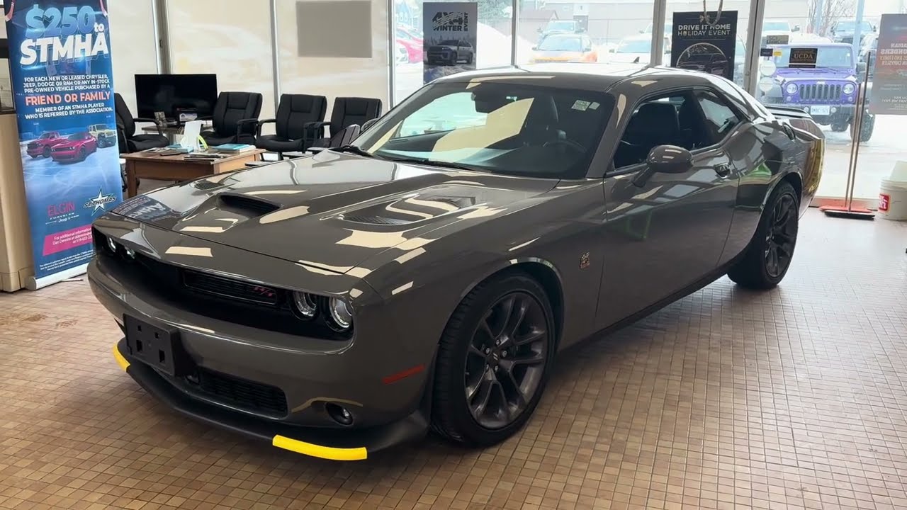 2023 Dodge Challenger Scat Pack 392 RWD Located at Elgin Chrysler    February 10th, 2026