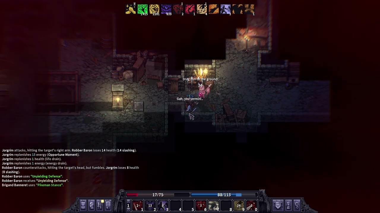 Stoneshard, 0.9.1.10, DW Axe Glasscannon, t5 human dungeon