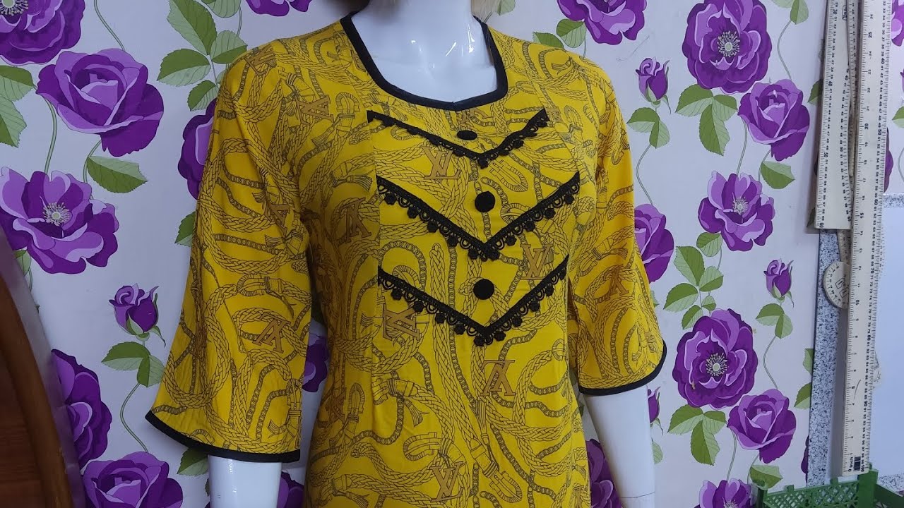 فصال وخياطة دشداشة أنيقة قياس L ✂️🧵🪡