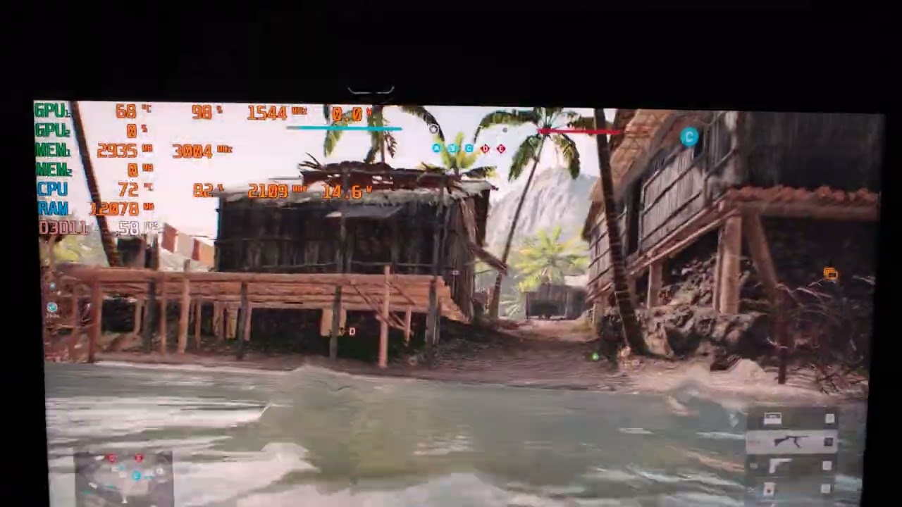 Nvidia Quadro P2000 maxq Battlefield V 1080p Gameplay