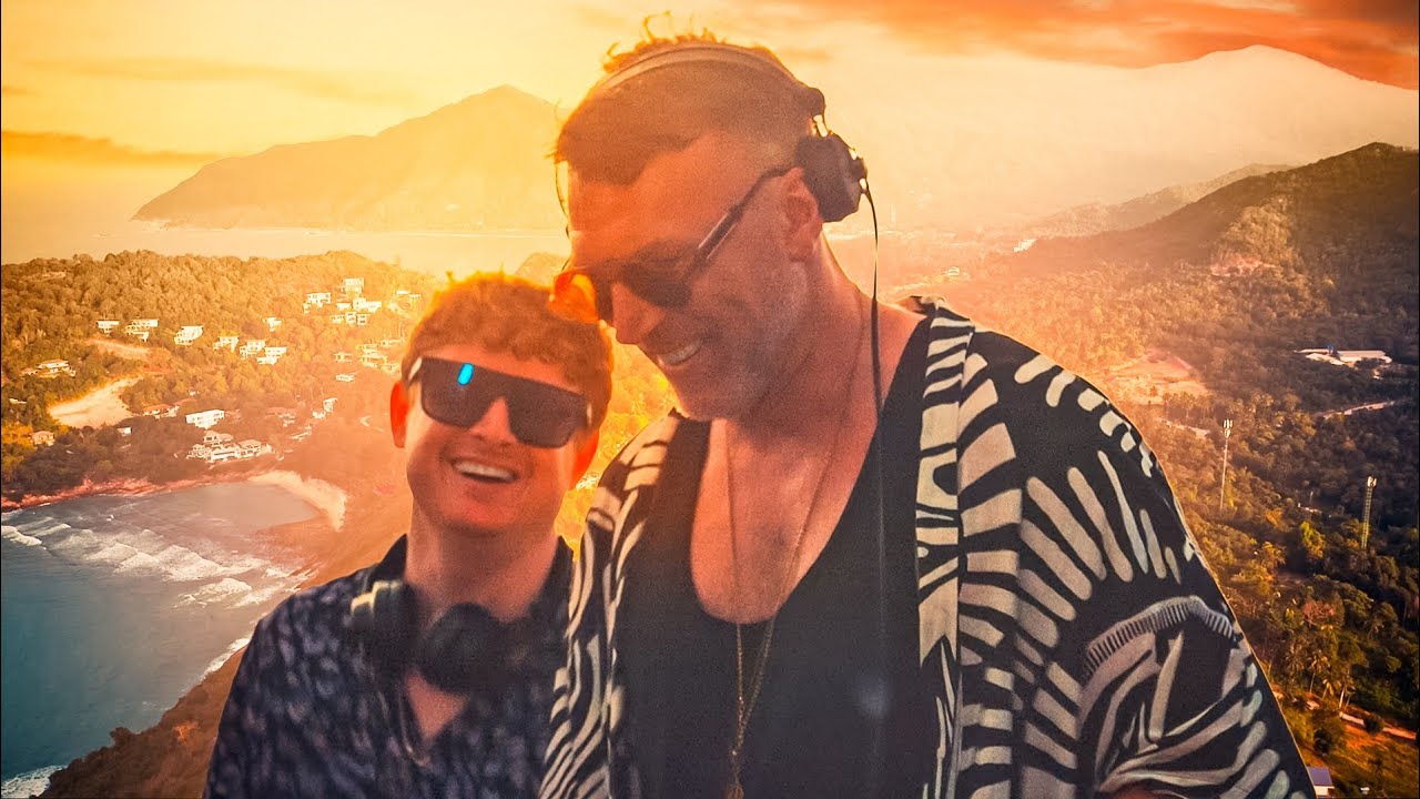 James Trystan & Steve Glass @ 420 Club, Koh Phangan, Thailand Melodic Techno & Progressive House Mix