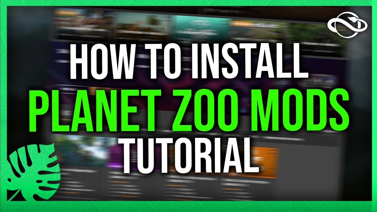 Как установить Planet Zoo Safari Pack (и другие моды!)