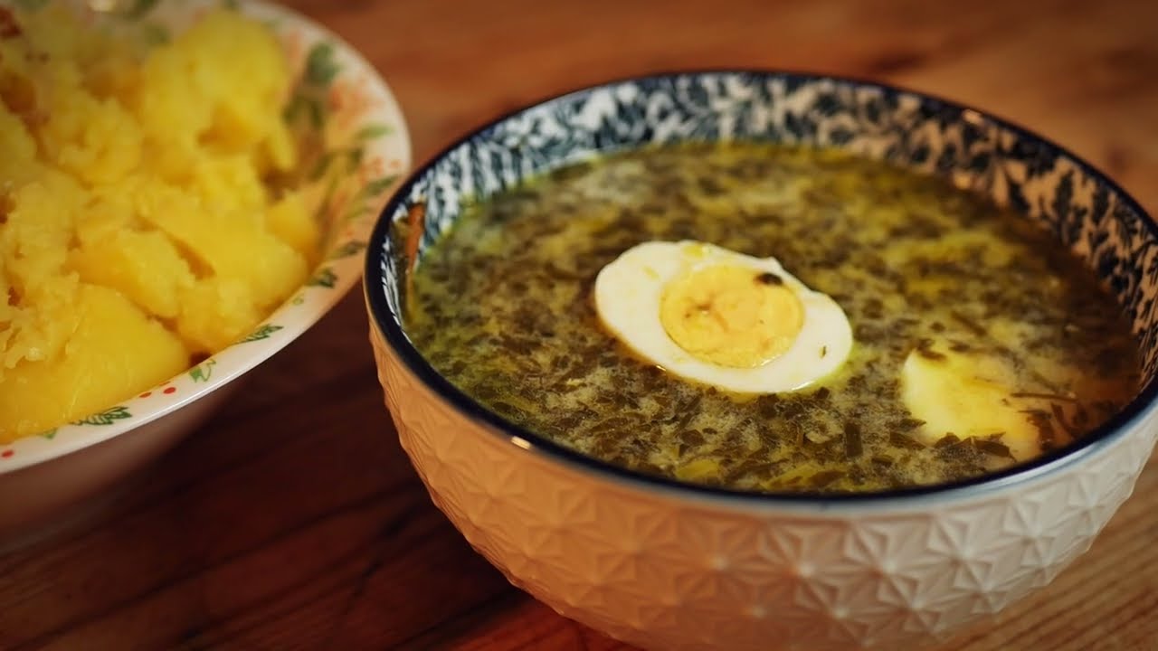 Przepis na zupę szczawiową z jajkiem i ziemniakami