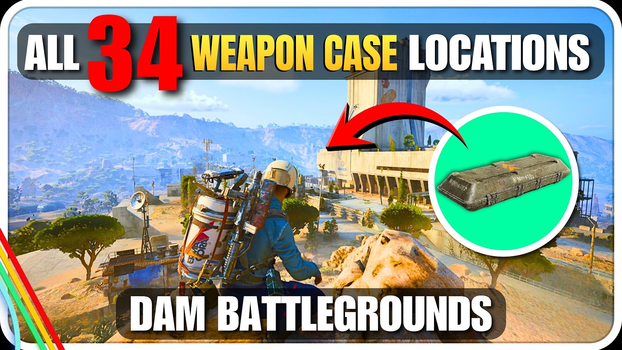 ALL Weapon Case Locations (Dam Battlegrounds) • ARC Raiders (Fast Guide)
