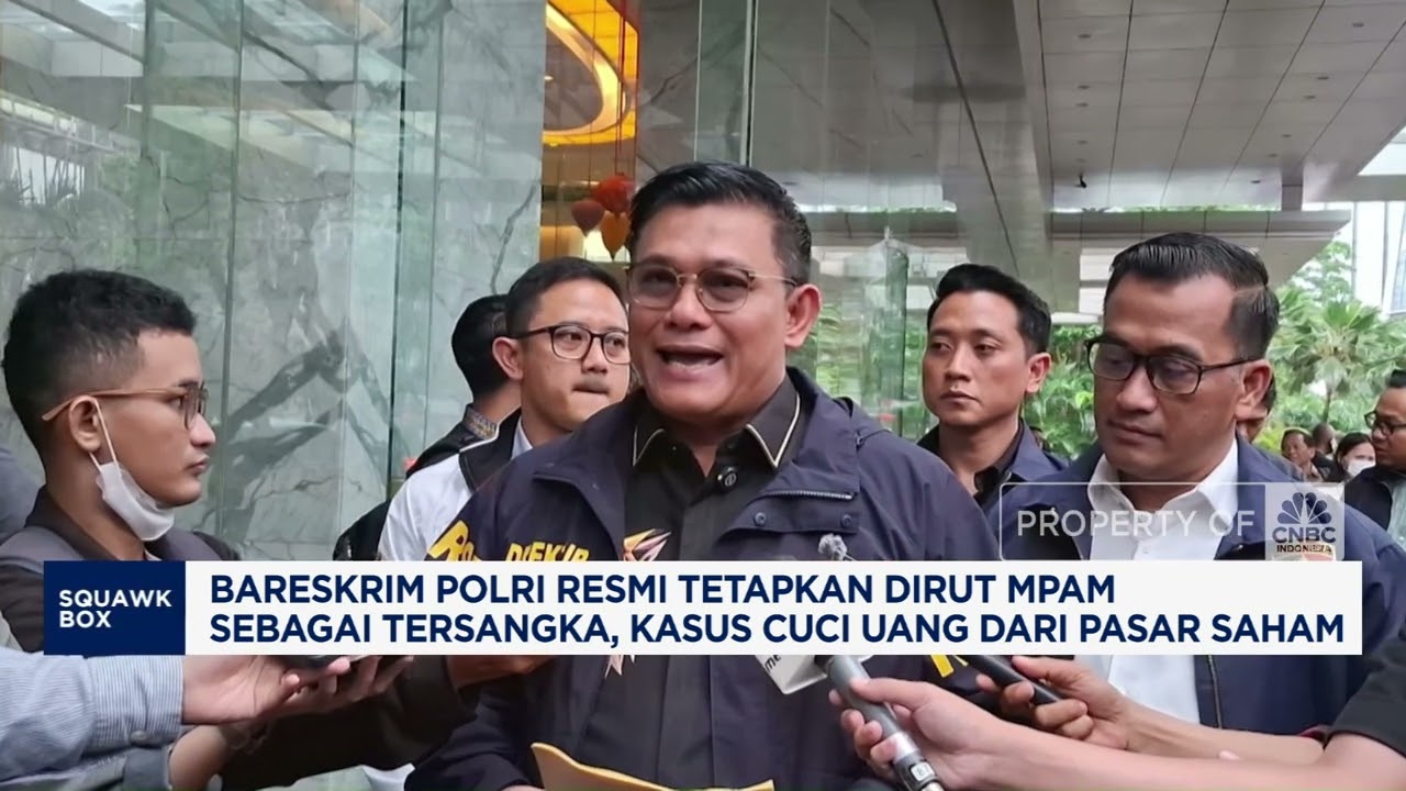 Bareskrim Polri Resmi Tetapkan Dirut MPAM Tersangka Kasus Cuci Uang Pasar Saham