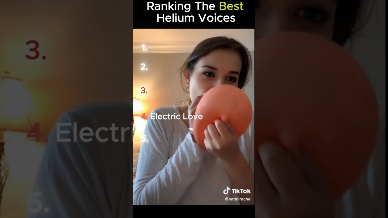 Ranking the Best Helium Singing of All Time.