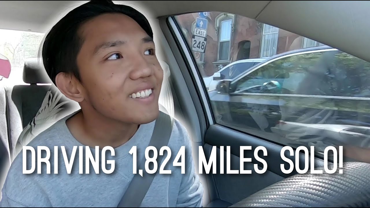 30 hour SOLO road trip! | New Jersey to Texas (1,824 miles!) [GoPro Hero 7 Vlog]