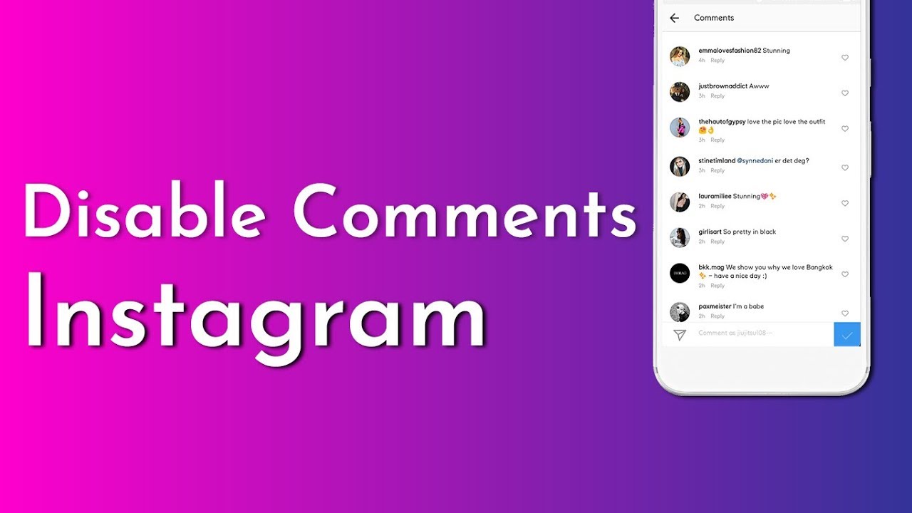 Block Specific People's Comment On Instagram