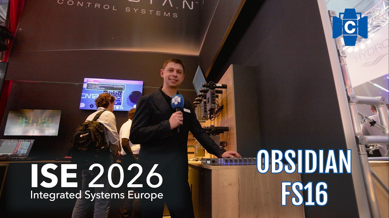 ISE 2026 | Obsidian Netron FS16 Network Switch