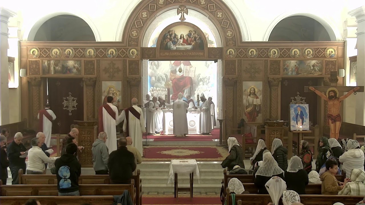 بث مباشر - صلاة القداس الالهي - الخميس 2 ابريل  2026 - كنيسة يوسف النجار