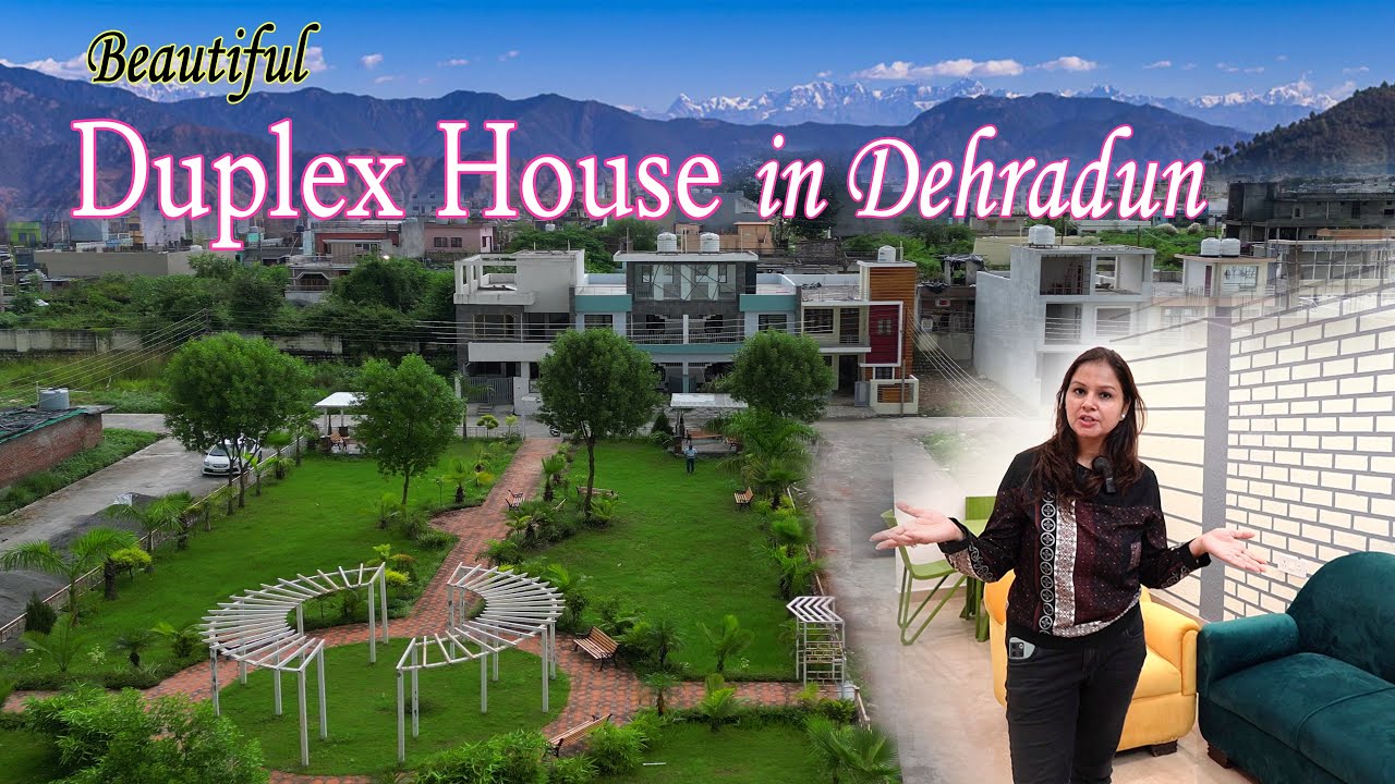 घर की खोज शुरू - Beautiful Duplex Independent House in a Society - Mayfair Avenue Dehradun