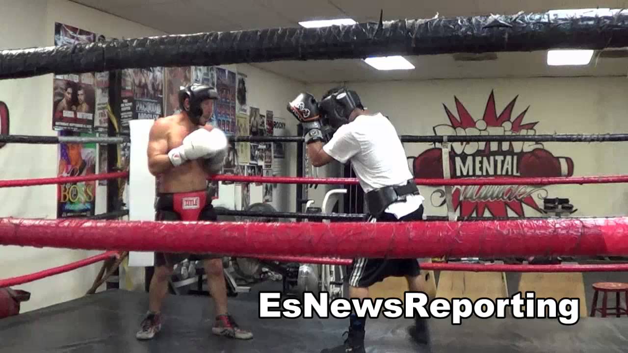 Brandon Krause Sparring EsNews Boxing