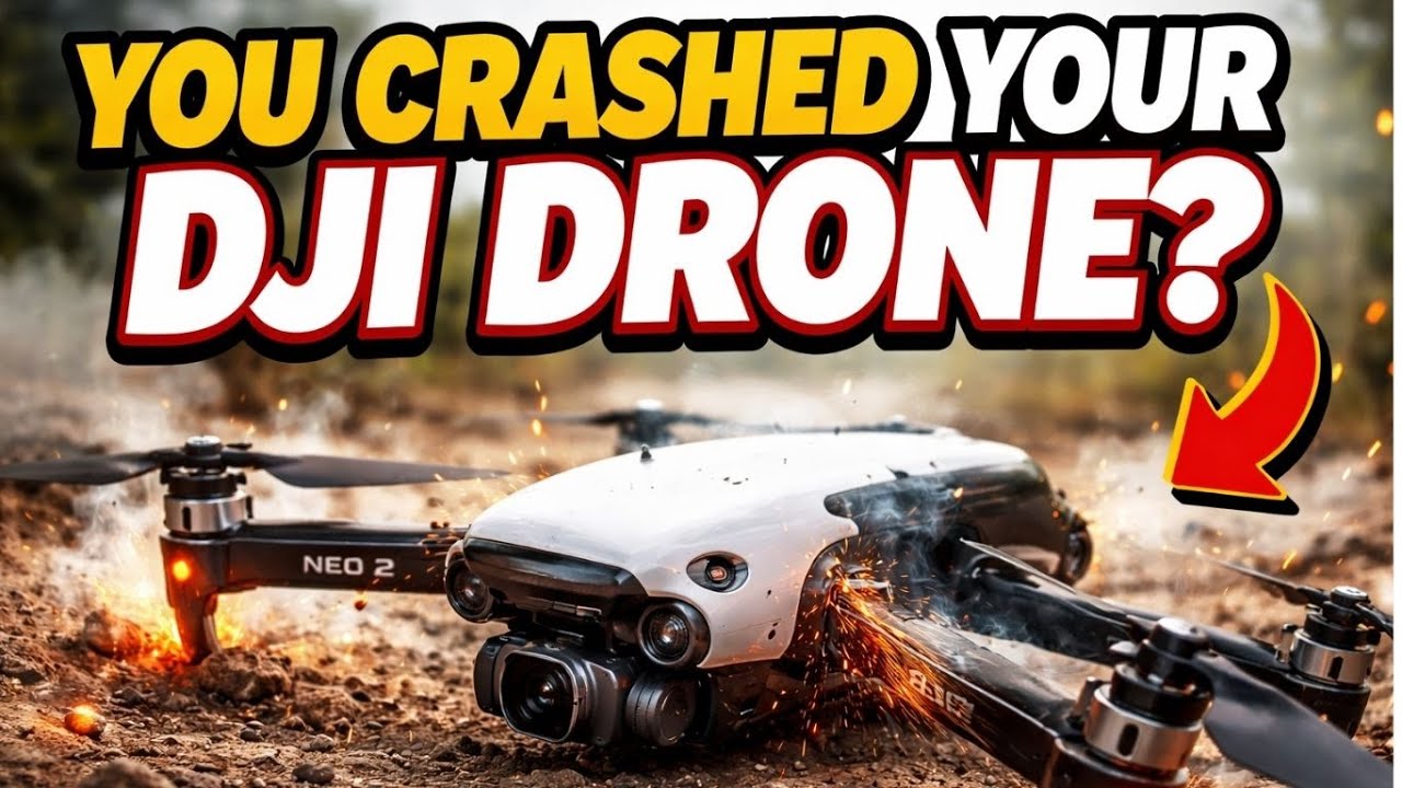 Crashed your DJI Drone?