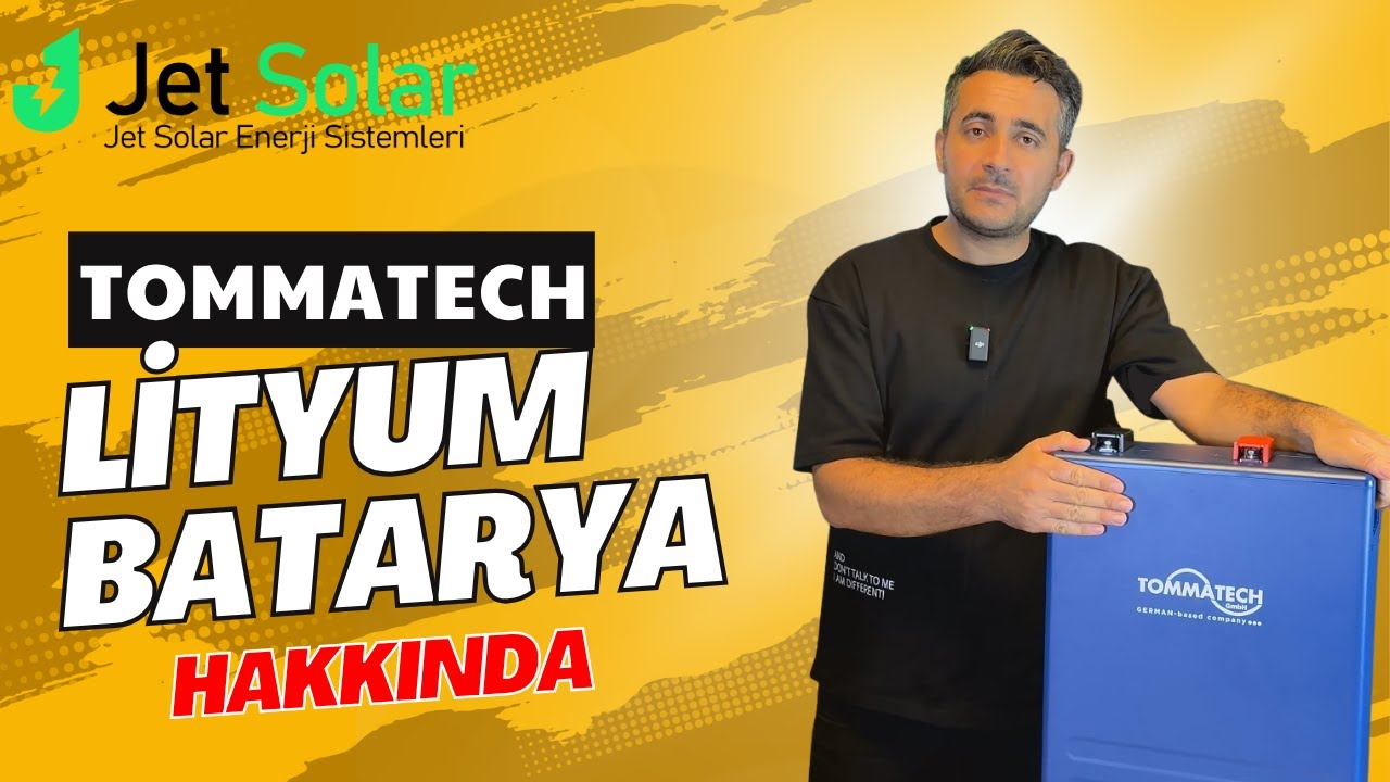 Tommatech  Lityum Batarya