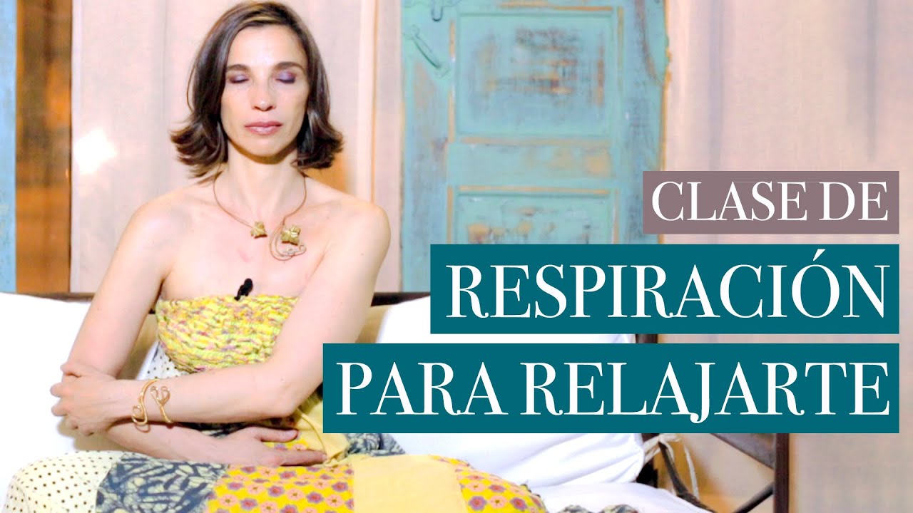 Clase de respiración para relajarte