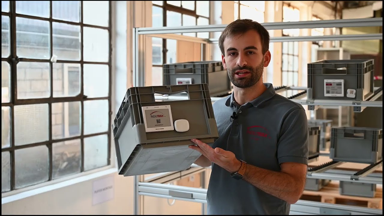INDUTRAX Location Aware eLabel | mit Ortung zur papierlosen Fertigung und Logistik