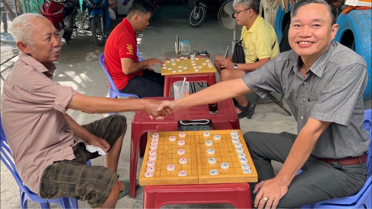 Trực tiếp cờ tướng ) Showmatch Anh Cẩm Phục thù Chú Việt  xích Lô chạm 10