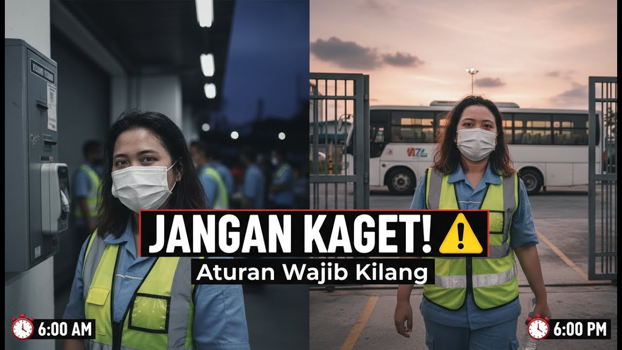 REALITA KERJA KILANG: Dari Punch Card sampai Pulang (Wajib Tau Sebelum Merantau)