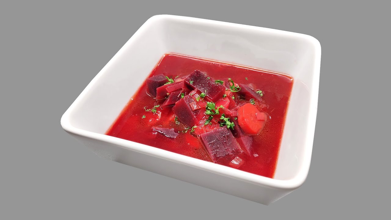 Polévka z červené řepy recept