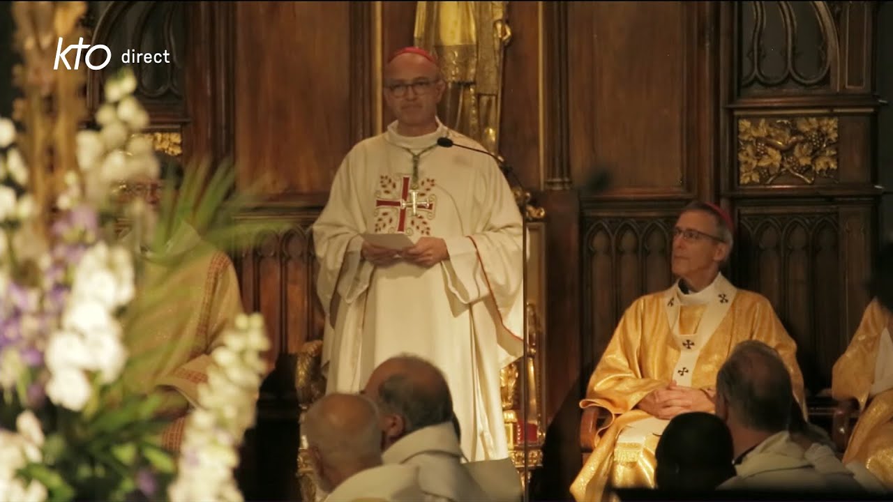 Messe d'installation épiscopale de Mgr Thibault Verny, nouvel archevêque de Chambéry