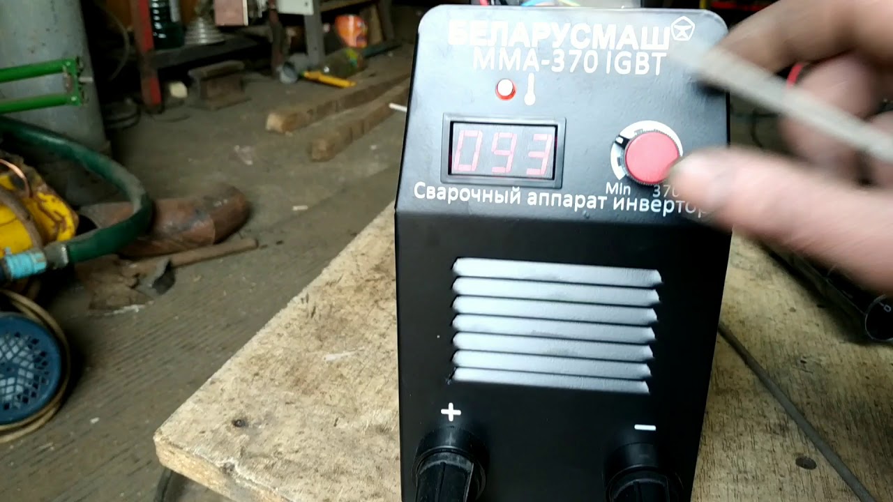 Обзор белорусского зверя MMA - 370 IGBT.