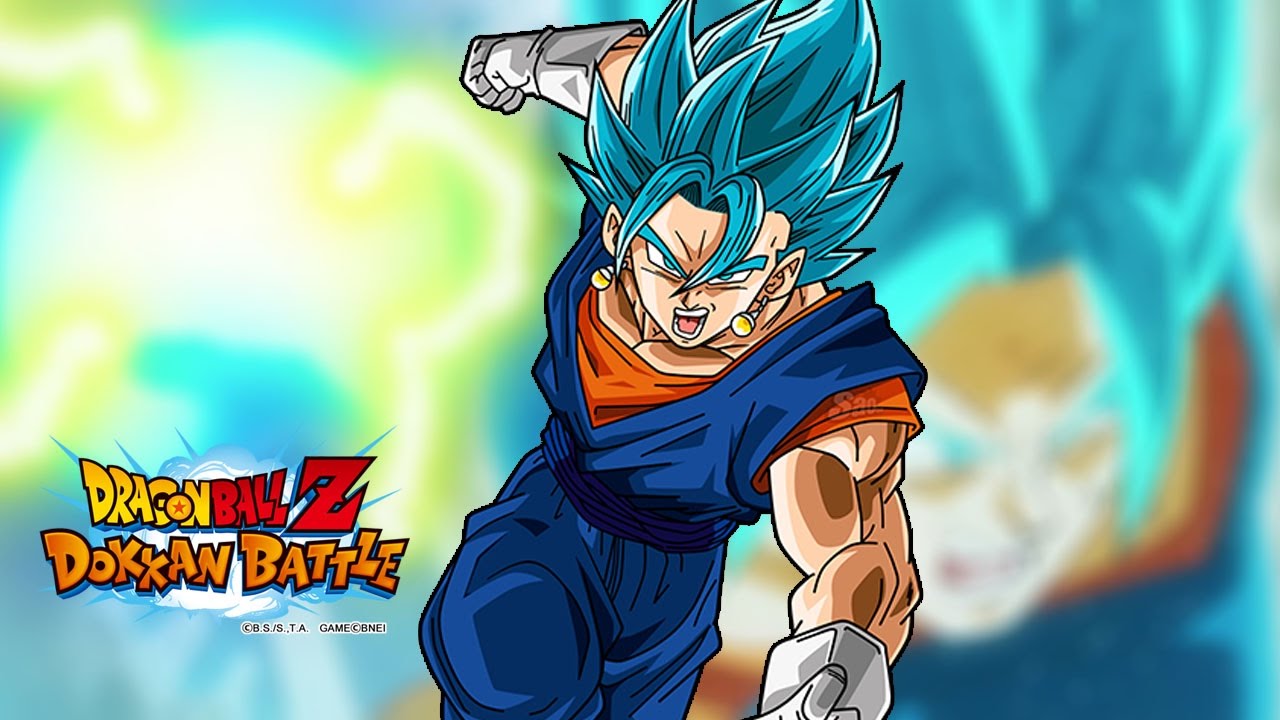 DBZ Dokkan Battle - Summon no Banner do SSJ Azul Vegetto