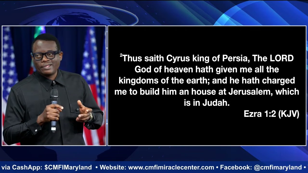 The Reign of God Through His Cyrus // Apostle Arome Osayi