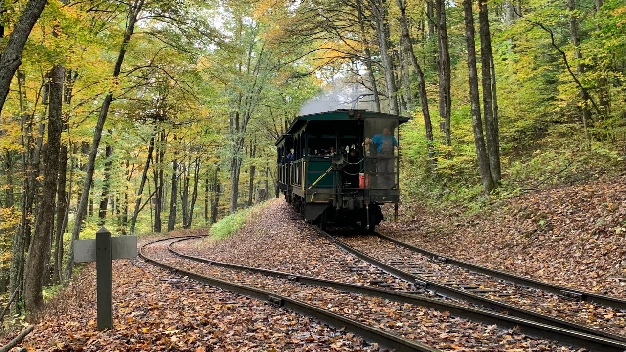 Cass Scenic Railroad: Fall Action on the Switchback (ft. Shay 11 and Shay 5)