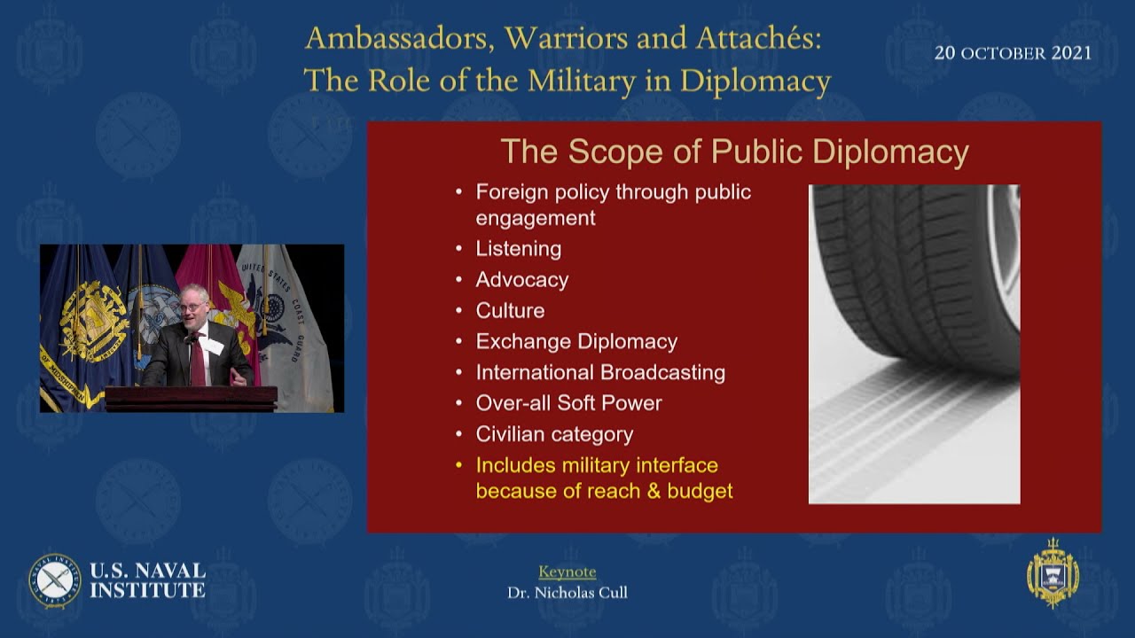 Welcome & Keynote -The Intersection of the Military & Diplomacy Since WWII: A Historical Perspective