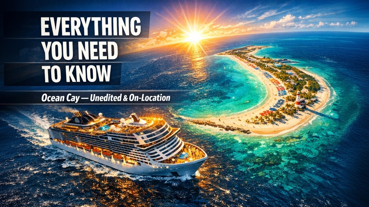 Everything you need to know! Unedited and on-location at Ocean Cay