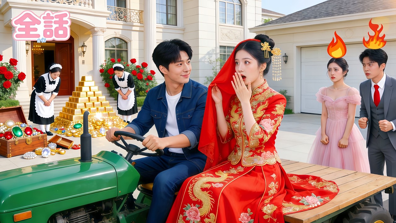 結婚式当日、義妹に仕組まれて婚礼用の車をすり替えられ、貧しい青年と誤って結婚させられたが、まさか彼が隠された億万長者のCEOだったとは——運命逆転！