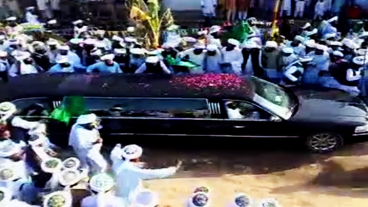 Istaqbal Peer-e-Archi Khurasani Hazrat Akhunzada Saifi ul Rehman Mubarak (Rehmatullahe tallah)