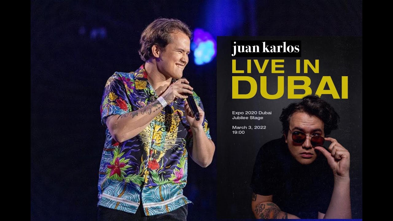 [03.03.2022] juan karlos Live concert at the Julibee Stage - Expo 2020, Dubai