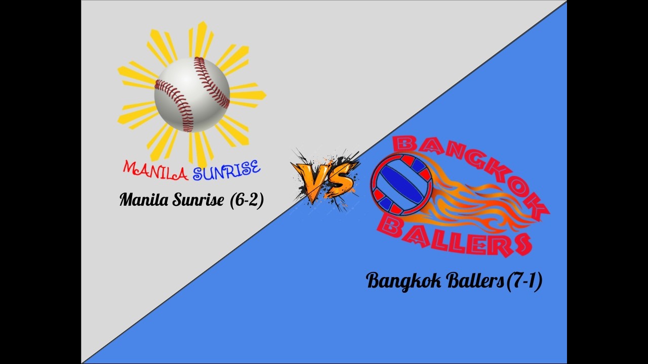 DBA W5G2 | Manila Sunrise (Spitballs) v Bangkok Ballers (Bows) | Mario Sluggers