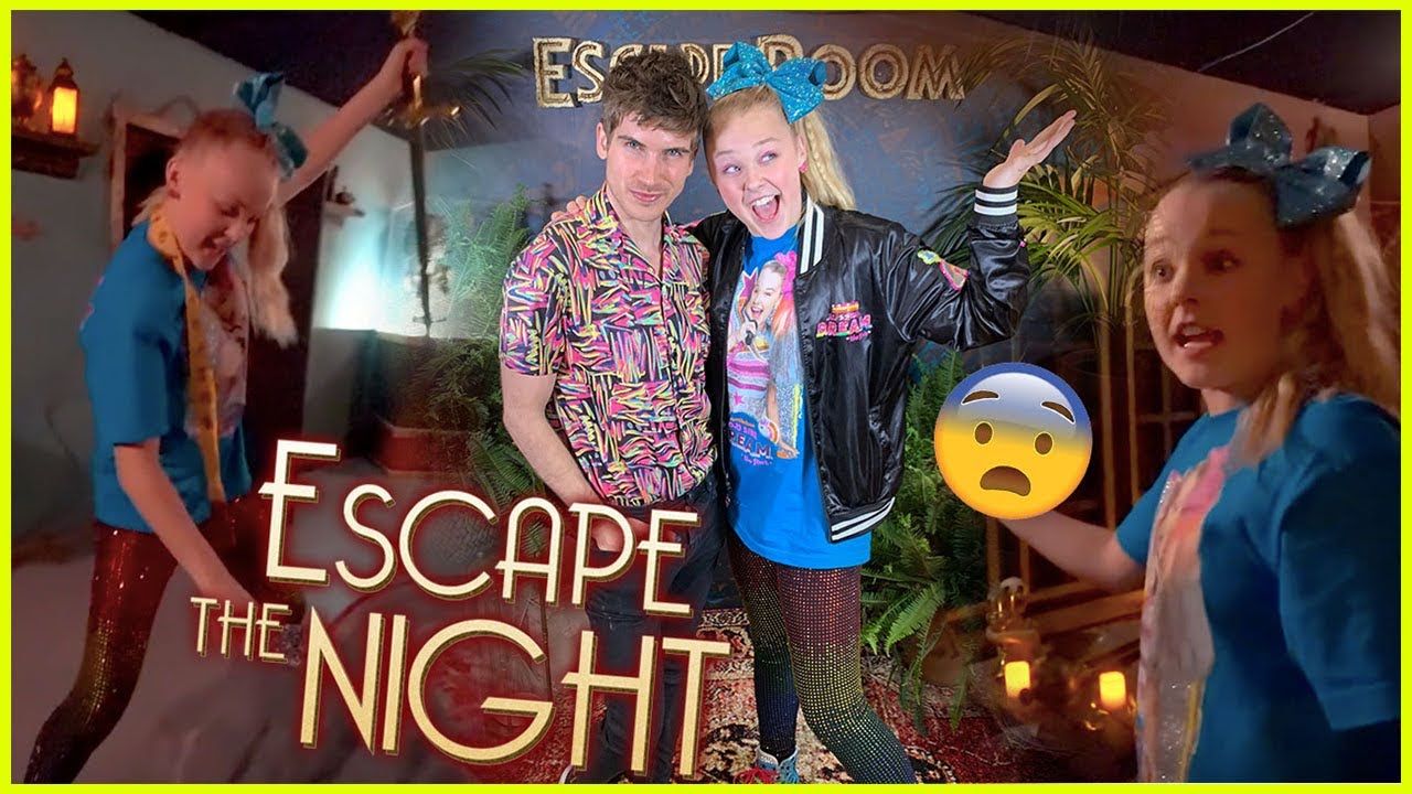 TRAPPED IN JOEY GRACEFFA’S ESCAPE ROOM!!!