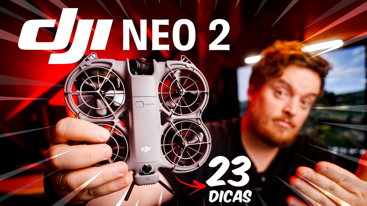DJI Neo 2 – 23 Dicas para utilizar o seu drone como um PRO!